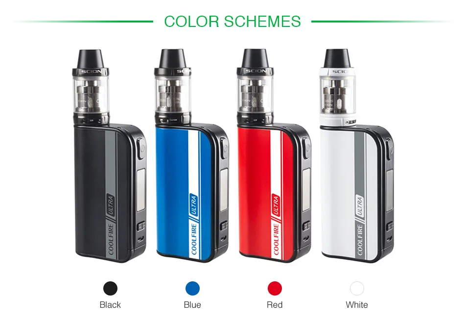 Original Innokin CoolFire Ultra 150W TC Kit 4000mAh Build In Battery & 3.5ml Scion Tank AETHON Chipset E-cig Vape Kit Vs Drag