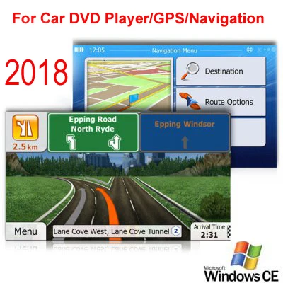 8GB Micro SD Card Car GPS Navigation 2018 Map software for Europe,Italy,France,UK,Netherlands,Spain,Turkey,Germany,Austria etc.