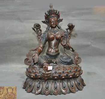 wedding decoration Tibet Buddhism purple Bronze Inlay gem green Tara Kwan-yin Guanyin Buddha statue
wedding decoration Tibet Buddhism purple Bronze Inlay gem green Tara Kwan-yin Guanyin Buddha statue