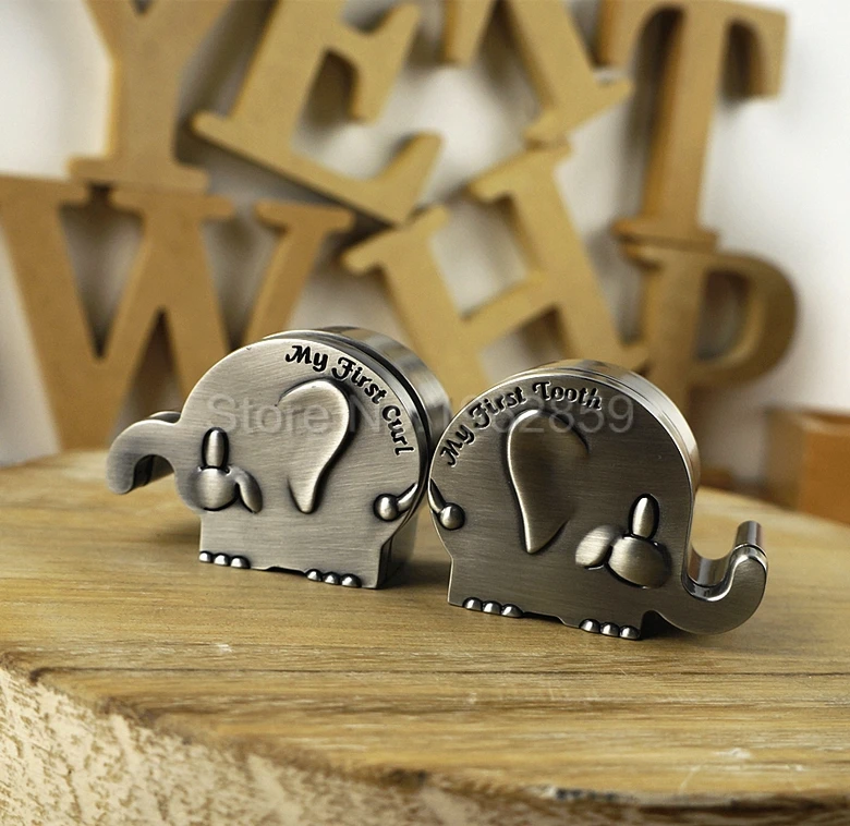 1pair Dental Teeth Crafts Gift Cute Elephant Silver Alloy Box Baby Milk Teeth Baby Essentials First Tooth and First Curl Boxes
1pair Dental Teeth Crafts Gift Cute Elephant Silver Alloy Box Baby Milk Teeth Baby Essentials First Tooth and First Curl Boxes