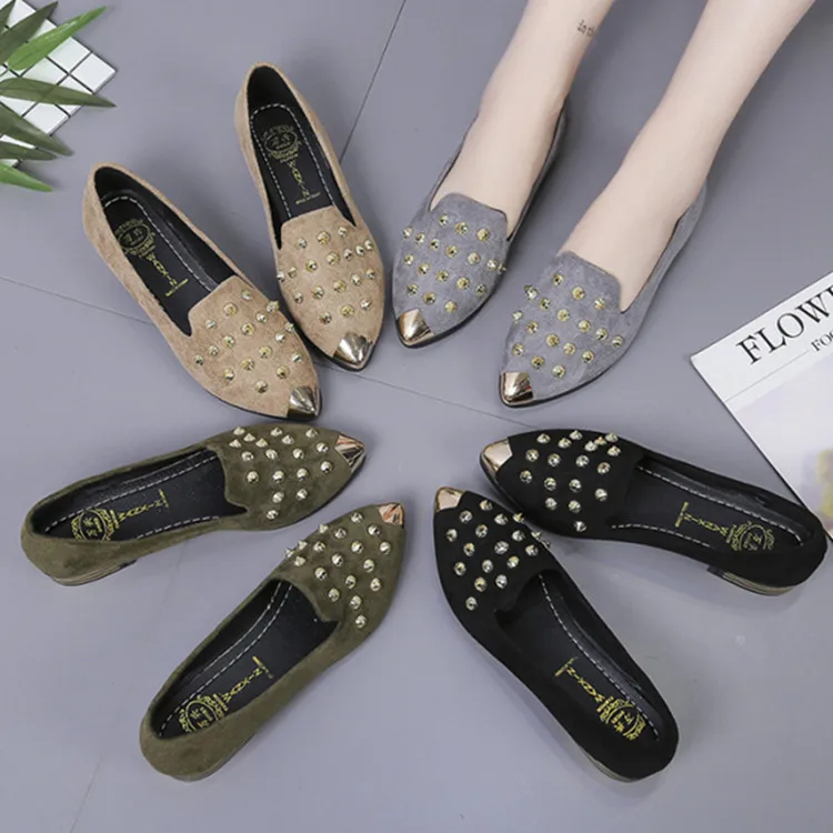 Loafers Women Shoes Autumn Platform Women Flats Sneakers Women Casual Shoes Rivet Scarpe donna Pointe Slip on Shoes Suede 2018
Loafers Women Shoes Autumn Platform Women Flats Sneakers Women Casual Shoes Rivet Scarpe donna Pointe Slip on Shoes Suede 2018