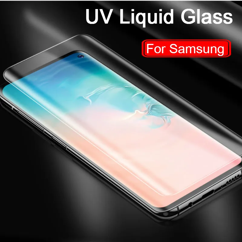 5D UV Full Liquid Glue Nano Tempered Glass For Samsung S7 S6 Edge S10 S9 S8 Plus Screen Protector For Samsung Galaxy Note8 Note9
5D UV Full Liquid Glue Nano Tempered Glass For Samsung S7 S6 Edge S10 S9 S8 Plus Screen Protector For Samsung Galaxy Note8 Note9