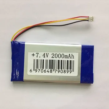 7.4V 2000mAh three line mobile portable DVD lithium battery EVD video 9v-12v1.5A 2A Rechargeable Li-ion Cell
7.4V 2000mAh three line mobile portable DVD lithium battery EVD video 9v-12v1.5A 2A Rechargeable Li-ion Cell