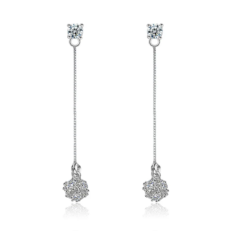 100% 925 sterling silver fashion shiny cz zircon star ladies`long stud earrings women jewelry female gift wholesale cheap
100% 925 sterling silver fashion shiny cz zircon star ladies`long stud earrings women jewelry female gift wholesale cheap