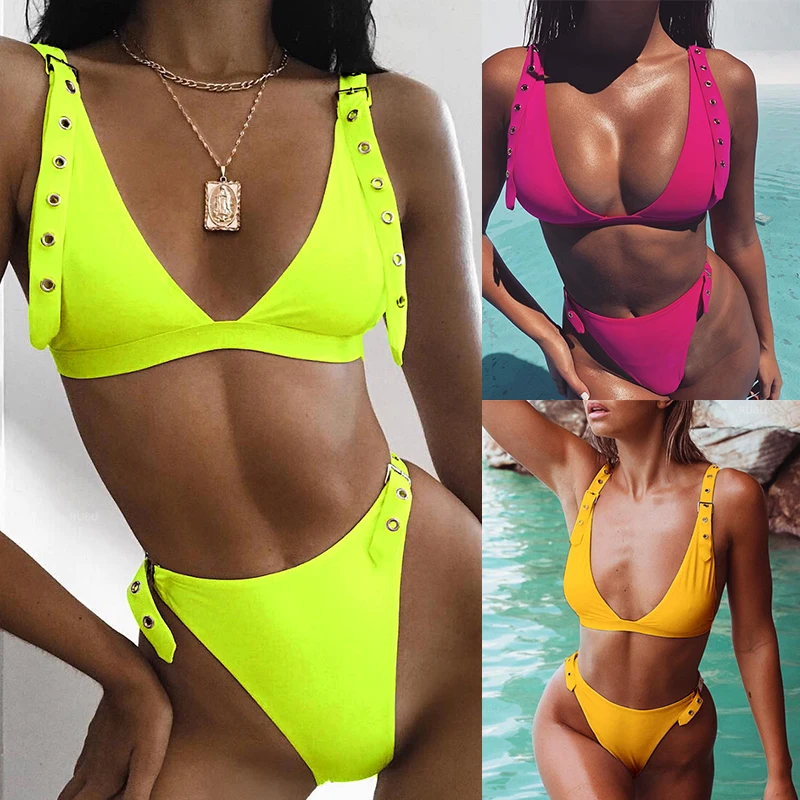 2019 micro V-neck brazilian swimsuit female Push up swimwear women bathing suit biquini Summer beach wear
2019 micro V-neck brazilian swimsuit female Push up swimwear women bathing suit biquini Summer beach wear