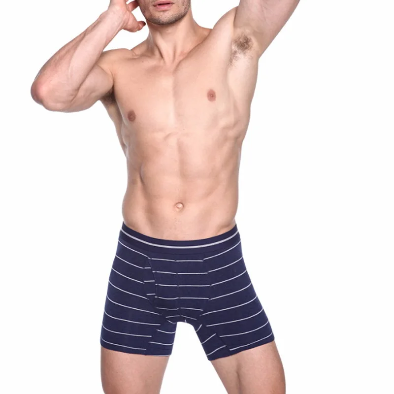 3 Pcs/lot Men's Long Boxers Have M-3XL Size Cotton Boxers Shorts Soft Slim fit Men Underpants cuecas Striped Fashion Male Boxer
3 Pcs/lot Men's Long Boxers Have M-3XL Size Cotton Boxers Shorts Soft Slim fit Men Underpants cuecas Striped Fashion Male Boxer
