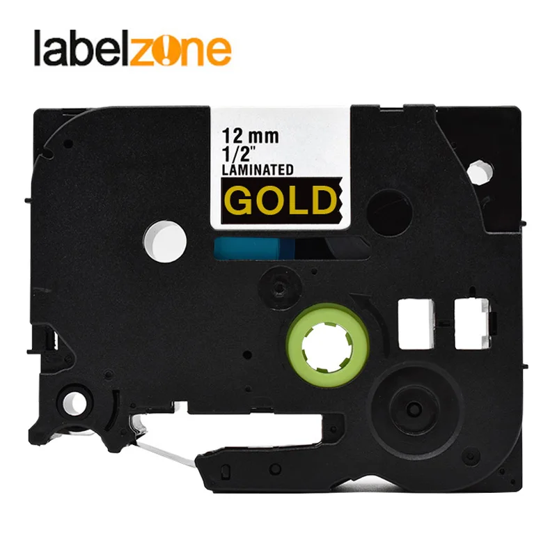 TZe-334 label tape Compatible Brother P-touch Label Printer 12mm gold on black Label Ribbons Tze334 TZe 334 tz334 for P touch
TZe-334 label tape Compatible Brother P-touch Label Printer 12mm gold on black Label Ribbons Tze334 TZe 334 tz334 for P touch