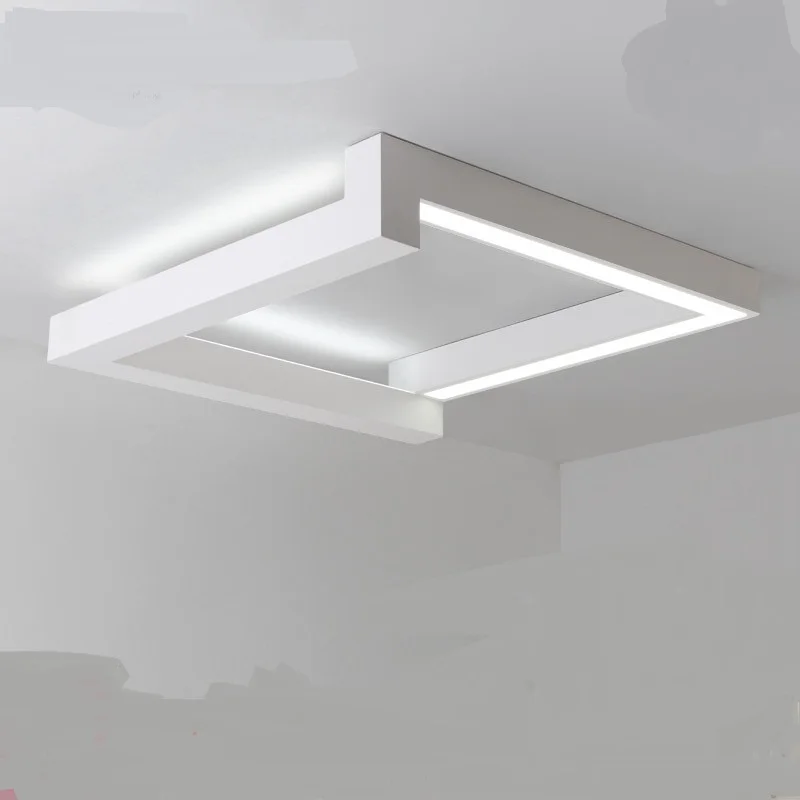 Led ceiling light minimalist modern bedroom lights creative squares restaurants living room lights luminaire
Led ceiling light minimalist modern bedroom lights creative squares restaurants living room lights luminaire