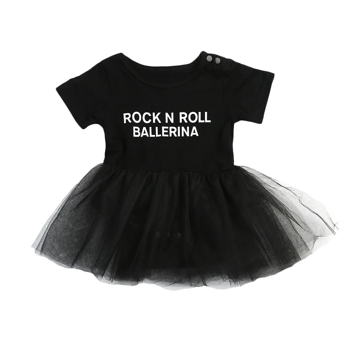 Модное пышное платье pudcoco в стиле рок н ролл для маленьких девочек с буквенным