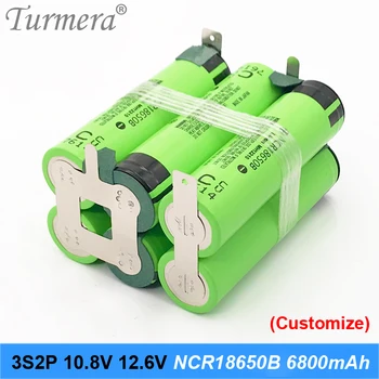 3s2p battery 18650 pack ncr18650b 6800mah 10.8v 12.6v welding solder battery for screwdriver tools battery customized battery
3s2p battery 18650 pack ncr18650b 6800mah 10.8v 12.6v welding solder battery for screwdriver tools battery customized battery