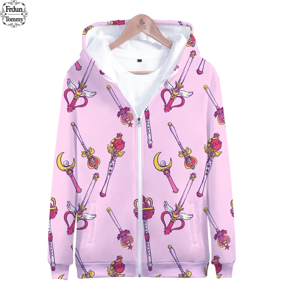 Frdun Tommy Sailor Moon 3D Women Hoodies Sweatshirts Zipper Popular Anime Kawaii Hoodie Sweatshirt Japan Harajuku 3D Sweatshirt
Frdun Tommy Sailor Moon 3D Women Hoodies Sweatshirts Zipper Popular Anime Kawaii Hoodie Sweatshirt Japan Harajuku 3D Sweatshirt