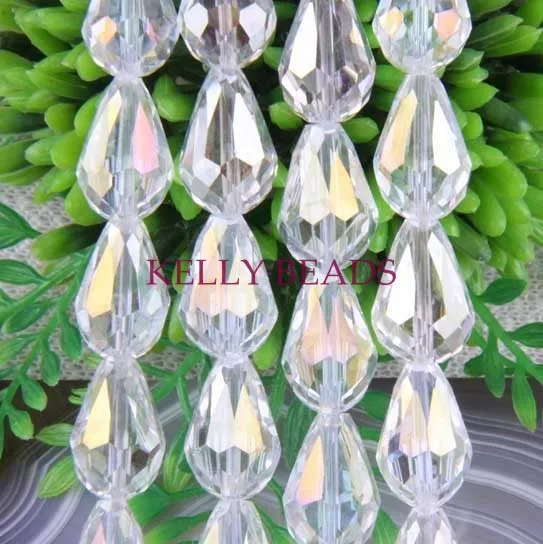 295pcs/lot White AB Crystal Teardrop Beads 8*11mm Faceted Loose Charm Glass Beads For Jewelry Making Earrings Bracelet DIY Beads
295pcs/lot White AB Crystal Teardrop Beads 8*11mm Faceted Loose Charm Glass Beads For Jewelry Making Earrings Bracelet DIY Beads