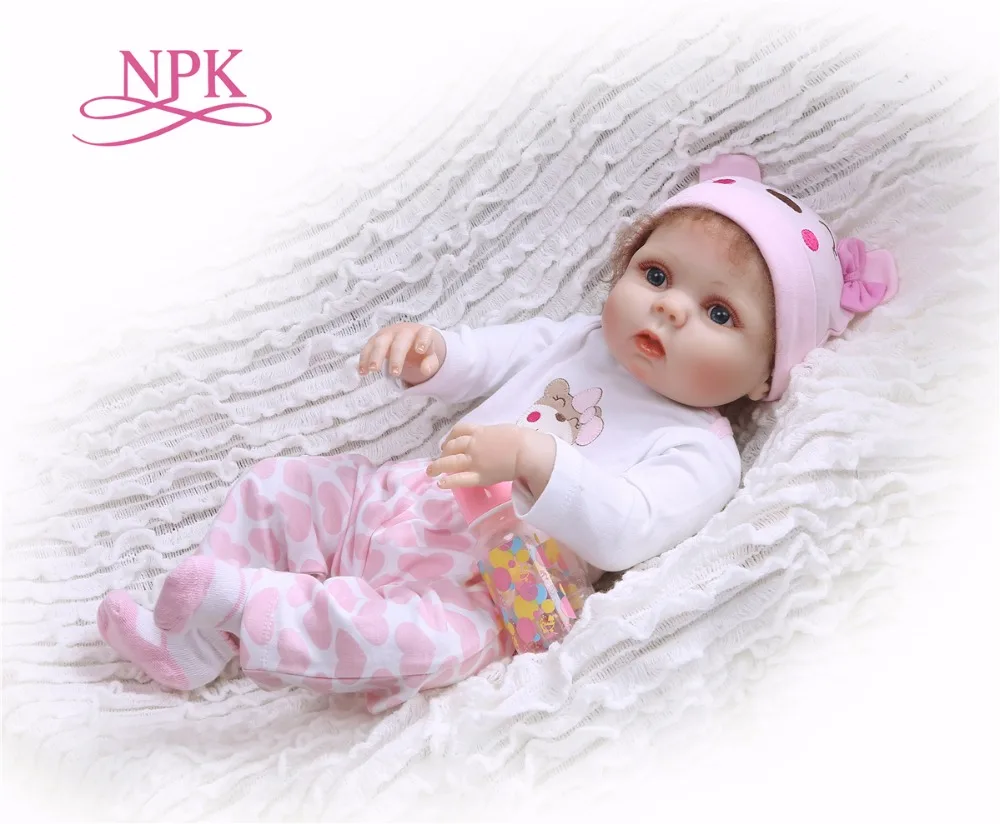 NPK bebes Reborn 19inch Full Vinyl Reborn Baby Doll Toys Lifelike Child Birthday Xmas Gift HOT TOY for girl waterproof bath toy
NPK bebes Reborn 19inch Full Vinyl Reborn Baby Doll Toys Lifelike Child Birthday Xmas Gift HOT TOY for girl waterproof bath toy