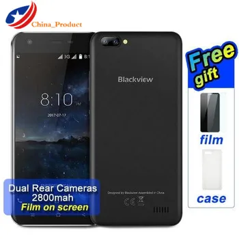 (24 hours shippeng) Blackview A7 3 Cameras MTK6580 Quad core CNC Metal Frame 5.0" IPS HD Android 7.0 1GB+8GB 3G Smartphone
(24 hours shippeng) Blackview A7 3 Cameras MTK6580 Quad core CNC Metal Frame 5.0" IPS HD Android 7.0 1GB+8GB 3G Smartphone