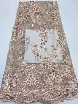 Golden Nigerian french net lace tulle embroidered swiss voile african lace fabrics with stones beads 5yards/lot(ZX-4-19
Golden Nigerian french net lace tulle embroidered swiss voile african lace fabrics with stones beads 5yards/lot(ZX-4-19