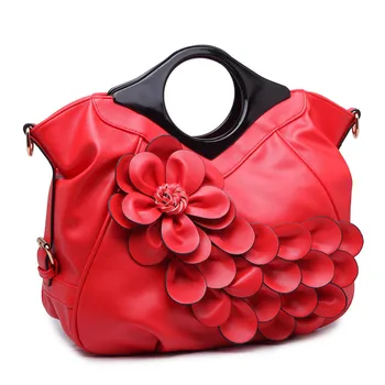 QIAODUO Peacock Flower Women Handbag With Wooden Handle Luxury Leather Crossbody Shoulder Bag For Bride Wedding Red Tote Bag
QIAODUO Peacock Flower Women Handbag With Wooden Handle Luxury Leather Crossbody Shoulder Bag For Bride Wedding Red Tote Bag