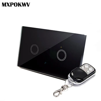 US Standard 2 Gang 1 Way Remote Control Switch Wireless smart remote control touch switch US/AU, Smart Home Automation Module
US Standard 2 Gang 1 Way Remote Control Switch Wireless smart remote control touch switch US/AU, Smart Home Automation Module