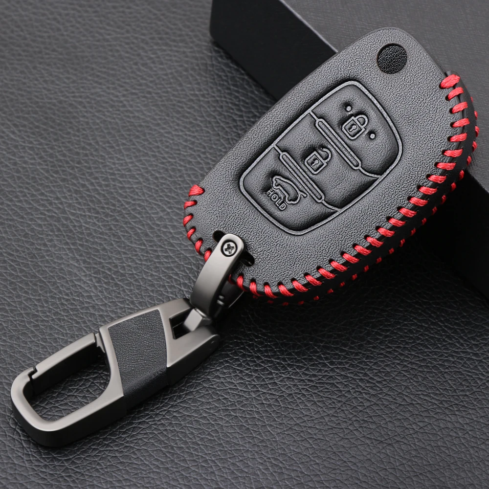 Leather Car Key Fob Cover Case Set Keychain For Hyundai Tucson Creta ix25 i10 i20 i30 Verna Mistra Elantra 2015-2018 2019
Leather Car Key Fob Cover Case Set Keychain For Hyundai Tucson Creta ix25 i10 i20 i30 Verna Mistra Elantra 2015-2018 2019