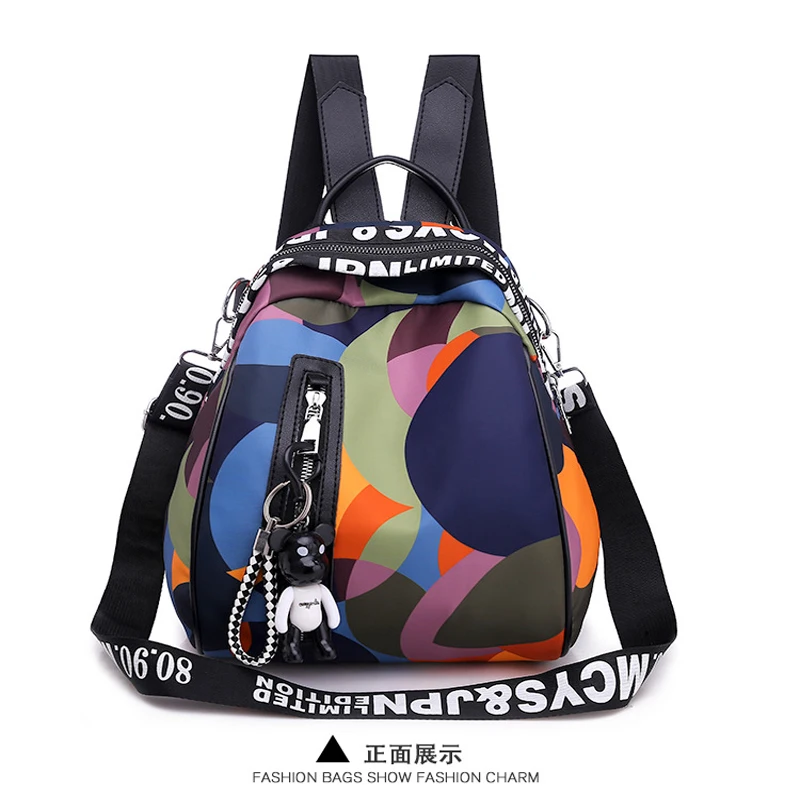 Leisure Women's Backpack 2019 new large capacity nylon Waterproof backpack Korean fashion wild simple ladies small backpack
Leisure Women's Backpack 2019 new large capacity nylon Waterproof backpack Korean fashion wild simple ladies small backpack