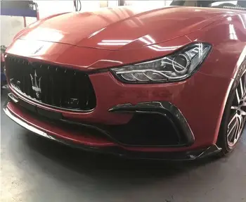 Carbon fiber Front & Rear Bumper Lip Spoiler Diffuser Cover For Maserati Ghibli 2014 2015 2016 2017 by EMS
Carbon fiber Front & Rear Bumper Lip Spoiler Diffuser Cover For Maserati Ghibli 2014 2015 2016 2017 by EMS