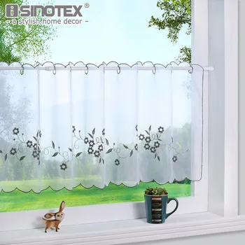 Kitchen Curtain Fashion Cafe Floral Embroidery Cotton Pastoral Style Small Cafe Curtain For the Kitchen Home Decoration 1PCS
Kitchen Curtain Fashion Cafe Floral Embroidery Cotton Pastoral Style Small Cafe Curtain For the Kitchen Home Decoration 1PCS