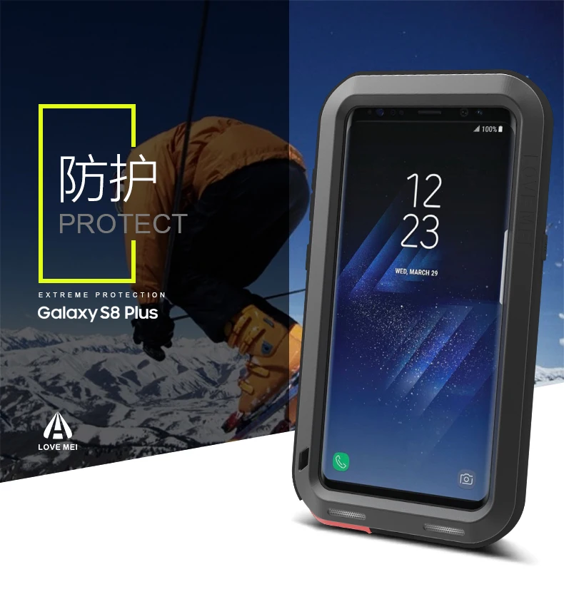 for samsung s8 g9500 Love Mei Shockproof Metal Aluminum Case Cover For galaxy s8 Plus galaxy s8+ Three proofing love mei phone
for samsung s8 g9500 Love Mei Shockproof Metal Aluminum Case Cover For galaxy s8 Plus galaxy s8+ Three proofing love mei phone