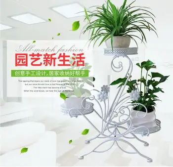 Flower rack multi-storey indoor provincial space Tieyi balcony living room ceiling orchid green radish landing flower pot rack 
Flower rack multi-storey indoor provincial space Tieyi balcony living room ceiling orchid green radish landing flower pot rack