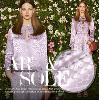 Charming taro color rhythm animal pattern of heavy Satin Jacquard Silk fabric cutting imported fabrics. 
Charming taro color rhythm animal pattern of heavy Satin Jacquard Silk fabric cutting imported fabrics.