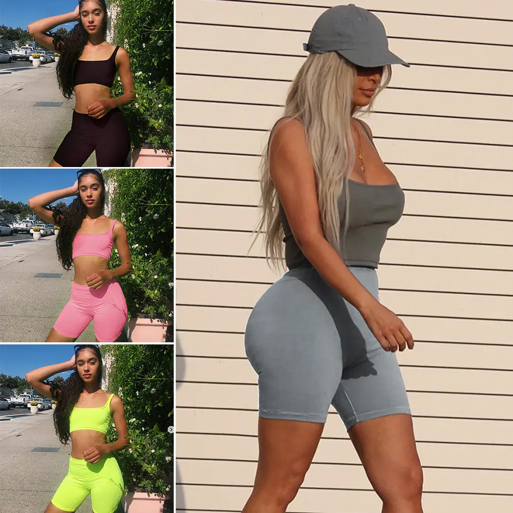 Hot Women High Waist Sports Shorts Solid Skinny High Waist Ladies Athletic Fitness Sports Compression Casual Trousers
Hot Women High Waist Sports Shorts Solid Skinny High Waist Ladies Athletic Fitness Sports Compression Casual Trousers