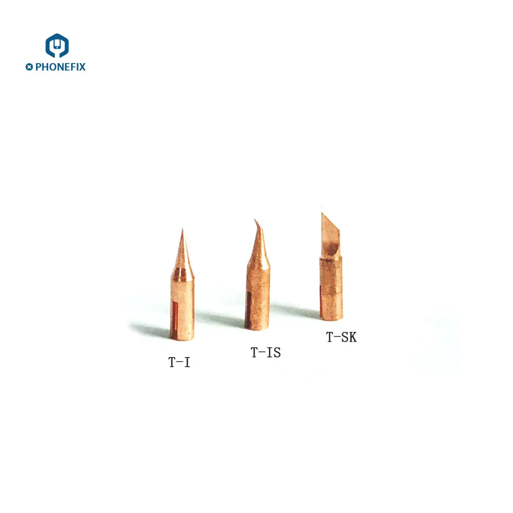 PHONEFIX JBC T210 T-I T-IS T-SK Soldering Iron Tip Small Welding Solder Iron Tip For Mobile Phone Motherboard Repair
PHONEFIX JBC T210 T-I T-IS T-SK Soldering Iron Tip Small Welding Solder Iron Tip For Mobile Phone Motherboard Repair