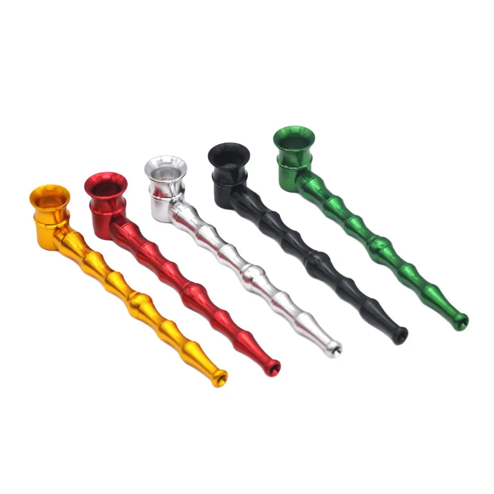 Small Bamboo Metal Aluminum Smoking Pipe Portable Tobacco Pipe Smoke Sets Distribution Color Random
Small Bamboo Metal Aluminum Smoking Pipe Portable Tobacco Pipe Smoke Sets Distribution Color Random