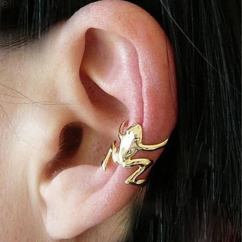 Punk Gold Cute Animal Frog Cuff Ear clip Earrings For Children Women Gothic Jewelry Best Gift earrings
Punk Gold Cute Animal Frog Cuff Ear clip Earrings For Children Women Gothic Jewelry Best Gift earrings