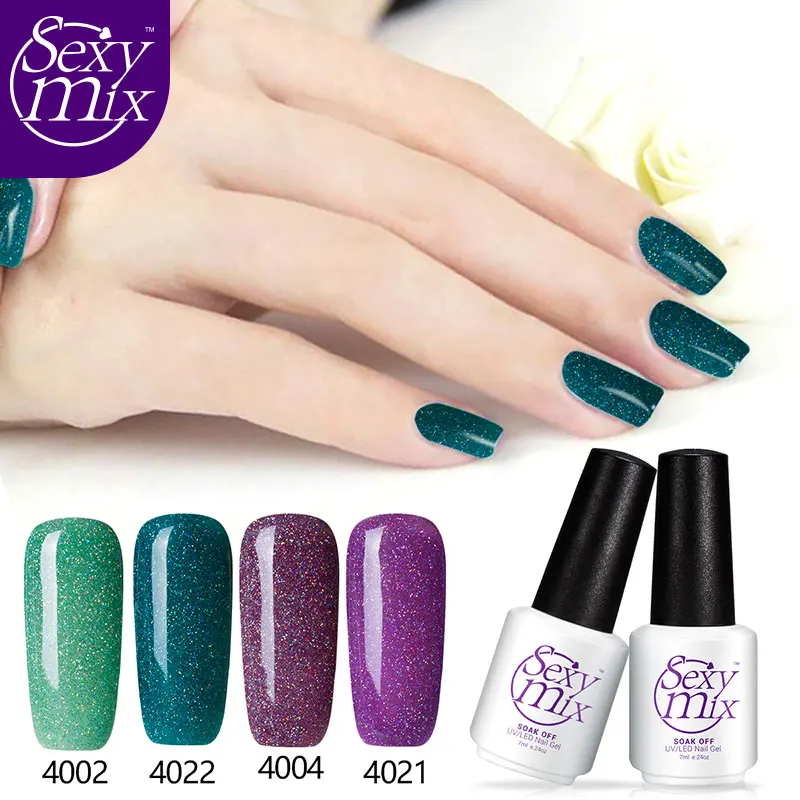 7ml Sexy mix Latest Hot Sales 17 Shiny Colors Avaliable Soak Off UV Lamp Cured Holographic Nail Gel Polish Holo Nail Gel
7ml Sexy mix Latest Hot Sales 17 Shiny Colors Avaliable Soak Off UV Lamp Cured Holographic Nail Gel Polish Holo Nail Gel