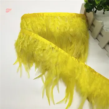High quality 10 yards yellow Turkish feather ribbon decoration 4-6 inches/10-15 cm wide feather ribbon clothing accessories DIY
High quality 10 yards yellow Turkish feather ribbon decoration 4-6 inches/10-15 cm wide feather ribbon clothing accessories DIY