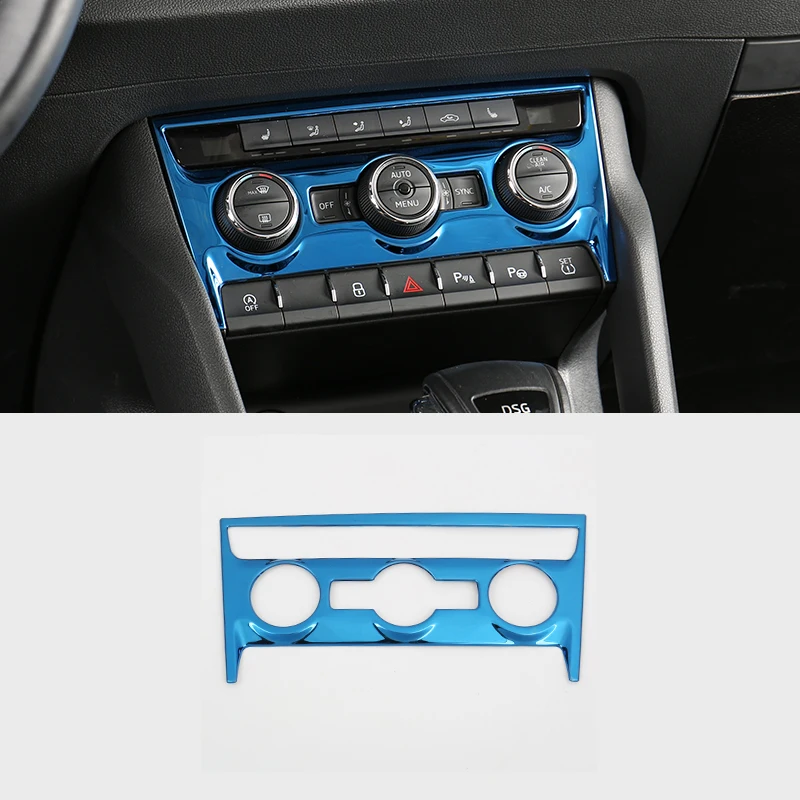 Car Styling Accessory Air Condition Knob Switch Panel Cover Frame Sticker Strips Stainless Steel For Skoda Karoq 2017 2018
Car Styling Accessory Air Condition Knob Switch Panel Cover Frame Sticker Strips Stainless Steel For Skoda Karoq 2017 2018