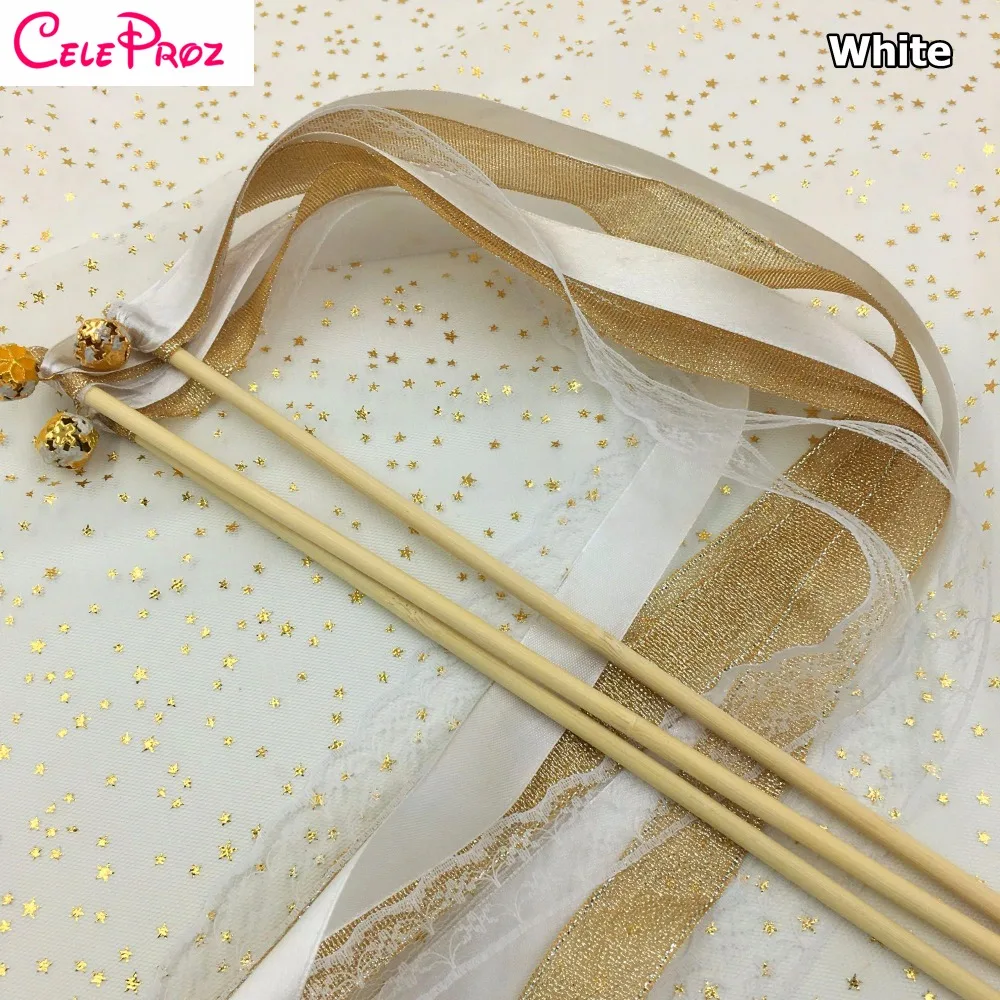 White Wedding Party Glitter Ribbon Wands Lace Fairy Sticks With Bells Birthday Ribbon Wands Wedding Photo Props Party Supply
White Wedding Party Glitter Ribbon Wands Lace Fairy Sticks With Bells Birthday Ribbon Wands Wedding Photo Props Party Supply
