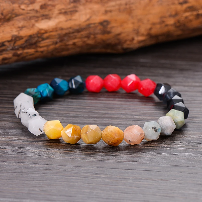 Vintage Nature Geometric Crystal Beaded Bracelet Couple Gifts Punk Style Tiger Eye Stone Bracelets & Bangles Jewelry for Men
Vintage Nature Geometric Crystal Beaded Bracelet Couple Gifts Punk Style Tiger Eye Stone Bracelets & Bangles Jewelry for Men