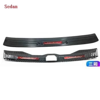 Car styling Stainless steel car rear bumper protection window sill Rear Bumper Protector Sill for Ford new focus Sedan 2019
Car styling Stainless steel car rear bumper protection window sill Rear Bumper Protector Sill for Ford new focus Sedan 2019