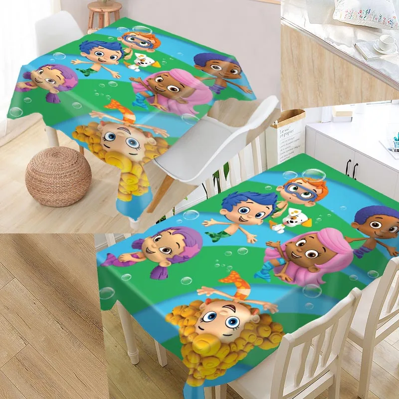 Bubble Guppies Custom Table Cloth Oxford Fabric Rectangular Waterproof Oilproof Table Cover Family Party Tablecloth
Bubble Guppies Custom Table Cloth Oxford Fabric Rectangular Waterproof Oilproof Table Cover Family Party Tablecloth