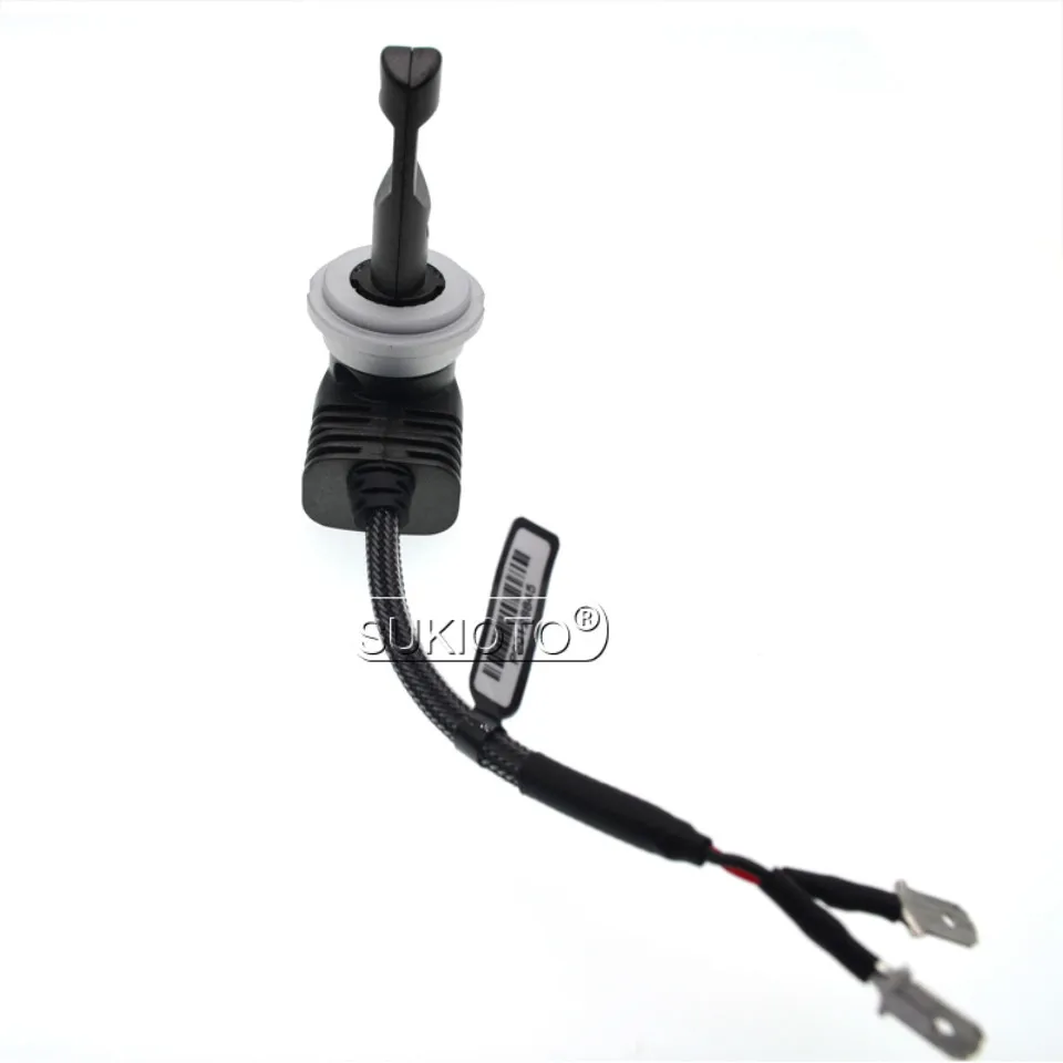 SUKIOTO 2PCS Car Mini LED Headlight D2S D3S 6000K D1S LED Canbus LED Projector Lens Headlamp Bulb D4S D2H 70W LED conversion Kit (24)