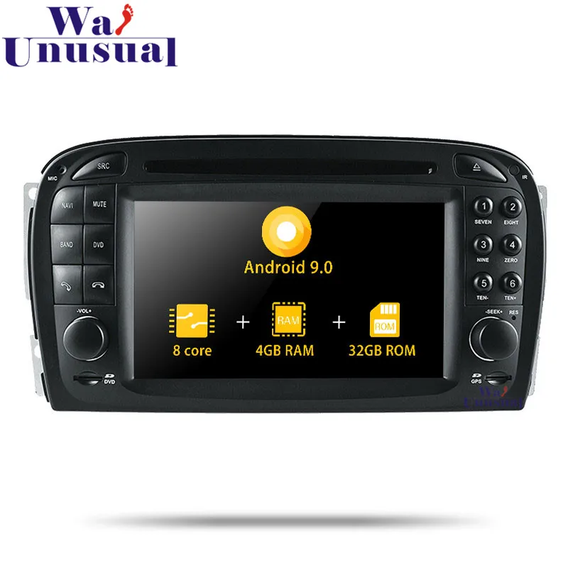 WANUSUAL Android 9.0 GPS Navigation For Mercedes Benz SL R230 (2001 2002 2003 2004.6) DVD Player Video Media Center 2 Din Audio
WANUSUAL Android 9.0 GPS Navigation For Mercedes Benz SL R230 (2001 2002 2003 2004.6) DVD Player Video Media Center 2 Din Audio