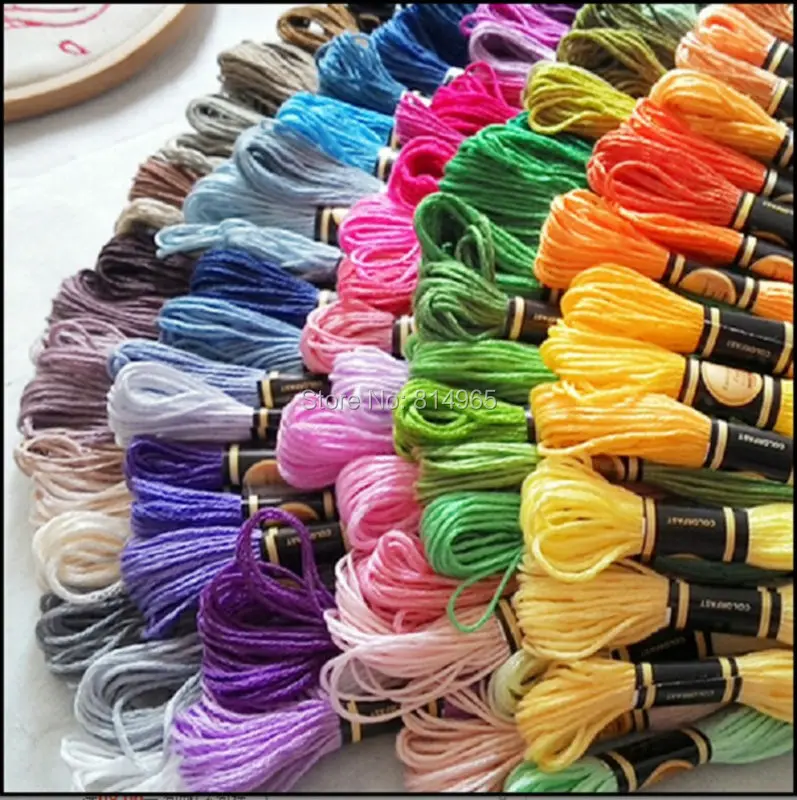 150 pieces Embroidery Thread Floss Similar DMC