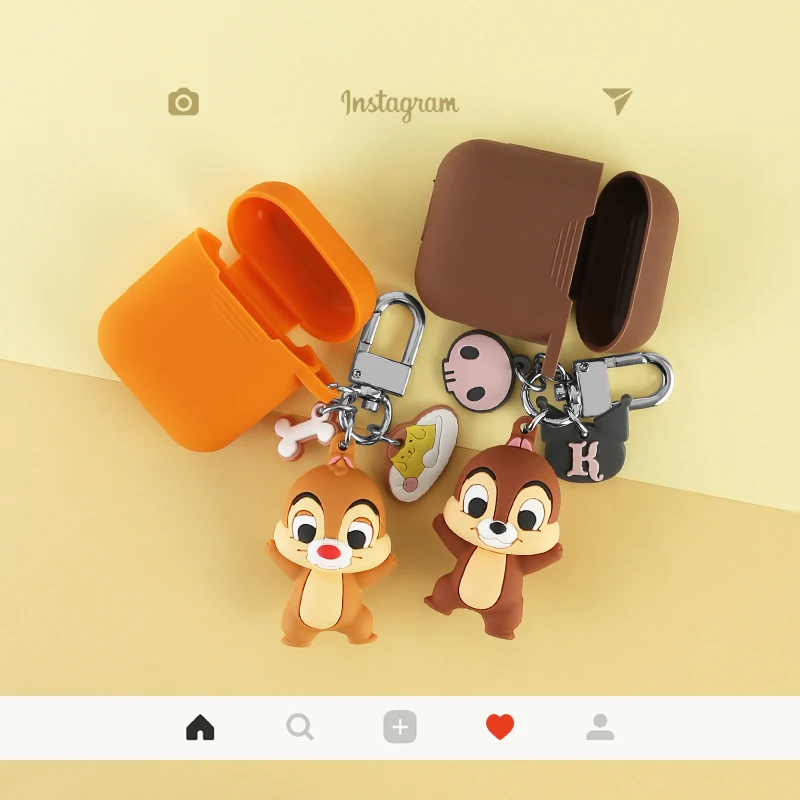 For Apple Airpods Accessories Cute Animal Silicone Case Bluetooth Earphone Protective Cover For Airpods 2 Anti-lost Key Ring
For Apple Airpods Accessories Cute Animal Silicone Case Bluetooth Earphone Protective Cover For Airpods 2 Anti-lost Key Ring