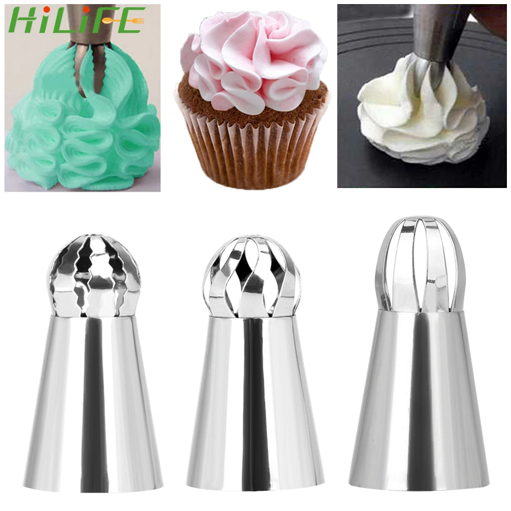 HILIFE Cake Decorating Tool Russian Piping Tips Stainless Steel Lace Cookies Mold 1pc Cake Icing Piping Nozzles Pastry Nozzle
HILIFE Cake Decorating Tool Russian Piping Tips Stainless Steel Lace Cookies Mold 1pc Cake Icing Piping Nozzles Pastry Nozzle
