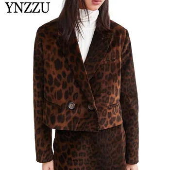 YNZZU 2019 New Spring Leopard Print Women Blazers and Jackets Chic Notched Collar Short Female Jacket Blazers Feminino YO757
YNZZU 2019 New Spring Leopard Print Women Blazers and Jackets Chic Notched Collar Short Female Jacket Blazers Feminino YO757