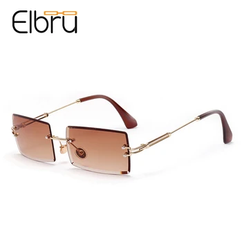 Elbru Small Rimless Sunglasses Women Men Summer Black Red Small Rectangular Square Sun glasses For Women UV400 Retro Shades 2020
Elbru Small Rimless Sunglasses Women Men Summer Black Red Small Rectangular Square Sun glasses For Women UV400 Retro Shades 2020