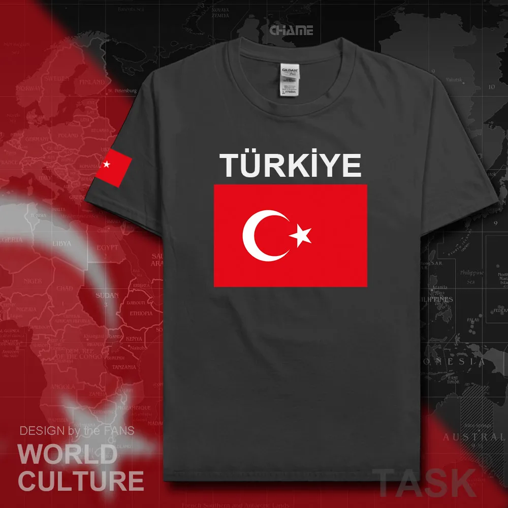 Turkey t shirt men TUR 2019 t-shirt cotton nation team jerseys 100% cotton fans top fitness tshirt Turkish Turk country clothing
Turkey t shirt men TUR 2019 t-shirt cotton nation team jerseys 100% cotton fans top fitness tshirt Turkish Turk country clothing