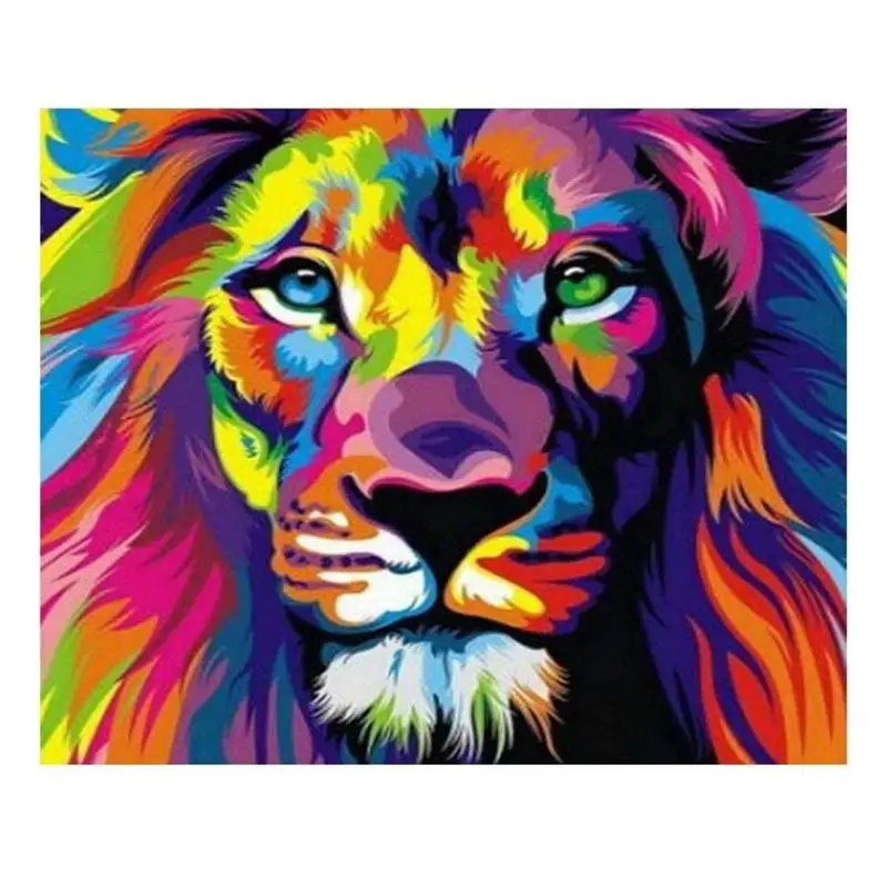 Colorful Lion Cross Stitch Diamond Painting Rhinestone Embroidery 5D Diy Diamond Painting For Living Room Home Decor TDKSZQZ8910
Colorful Lion Cross Stitch Diamond Painting Rhinestone Embroidery 5D Diy Diamond Painting For Living Room Home Decor TDKSZQZ8910