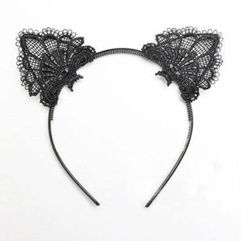 1PC New 2019 Summer Style Girls Lace Cat Ear Headband Hairband Princess Hair Accessories Headwear Sexy Cute Hair Band
1PC New 2019 Summer Style Girls Lace Cat Ear Headband Hairband Princess Hair Accessories Headwear Sexy Cute Hair Band