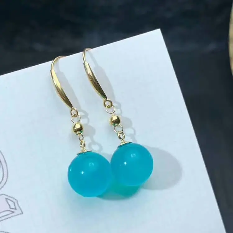 shilovem 18K yellow Gold Natural real amazonite stud earrings fine Jewelry classic women gift plant party new myme8-8.5211ths
shilovem 18K yellow Gold Natural real amazonite stud earrings fine Jewelry classic women gift plant party new myme8-8.5211ths